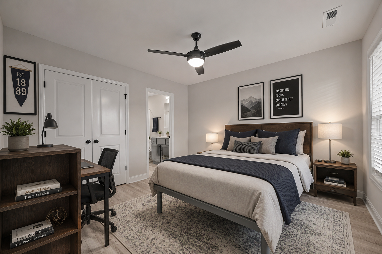 Premium bedroom finishes